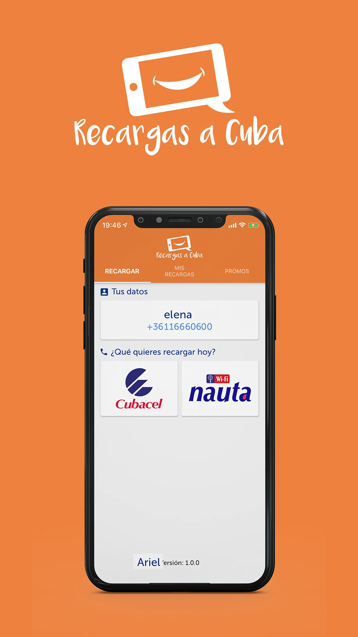 Recargas a Cuba | Indus Appstore | Screenshot