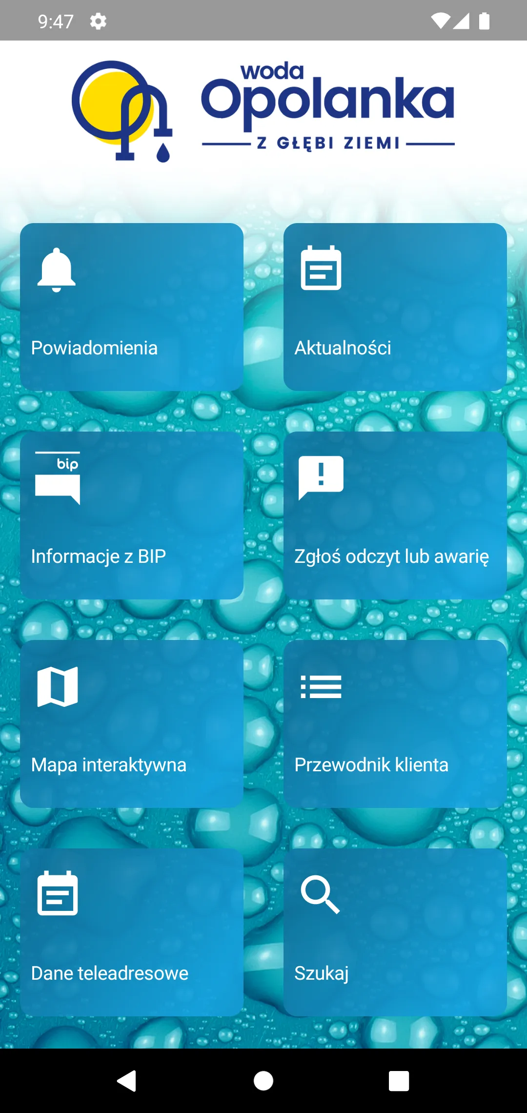 Wodociągi i Kanalizacja Opole | Indus Appstore | Screenshot