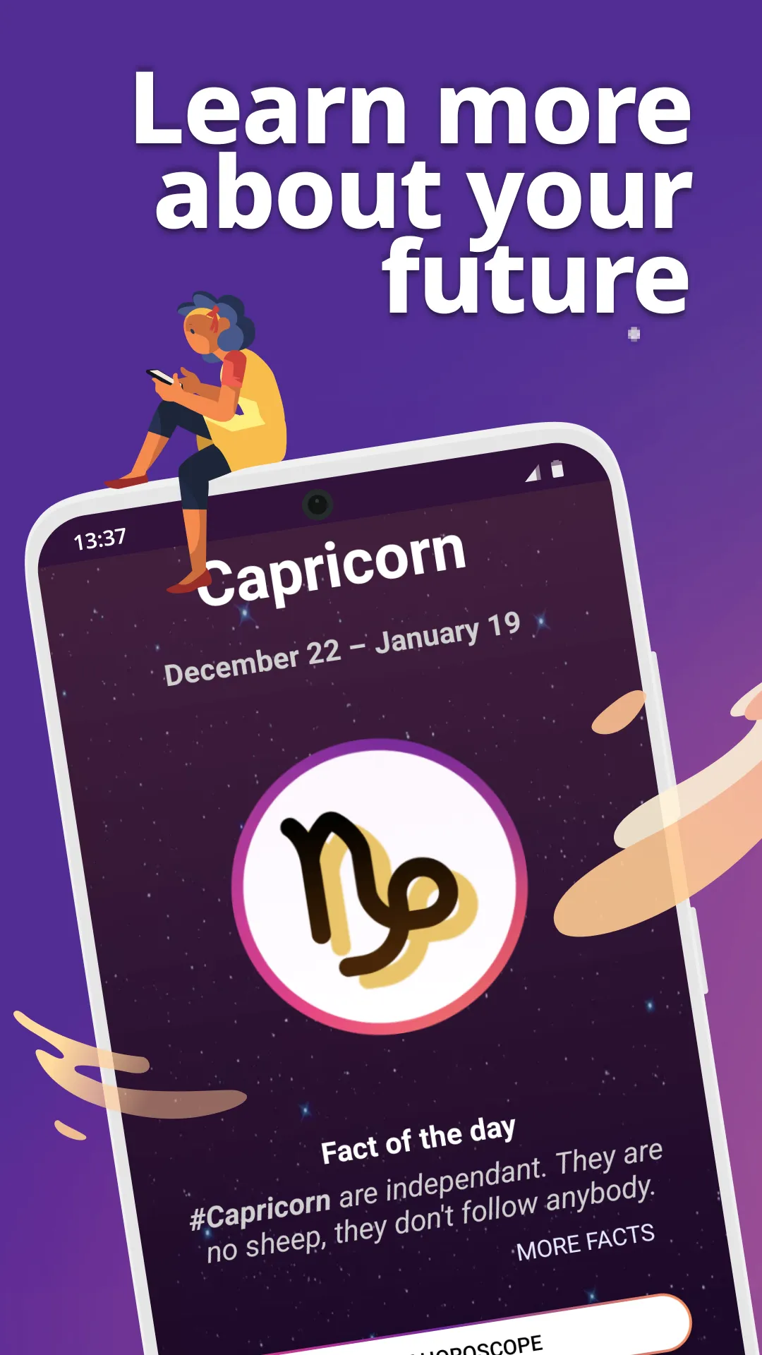 Capricorn Horoscope Astrology | Indus Appstore | Screenshot