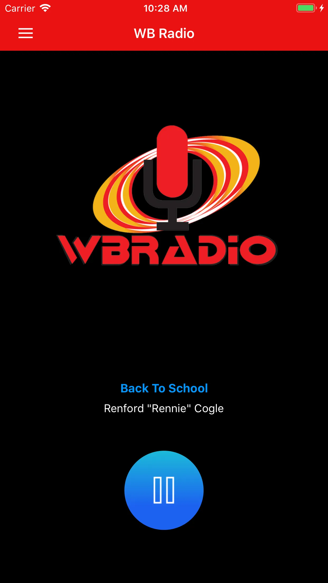 WB Radio with Fat Forward | Indus Appstore | Screenshot