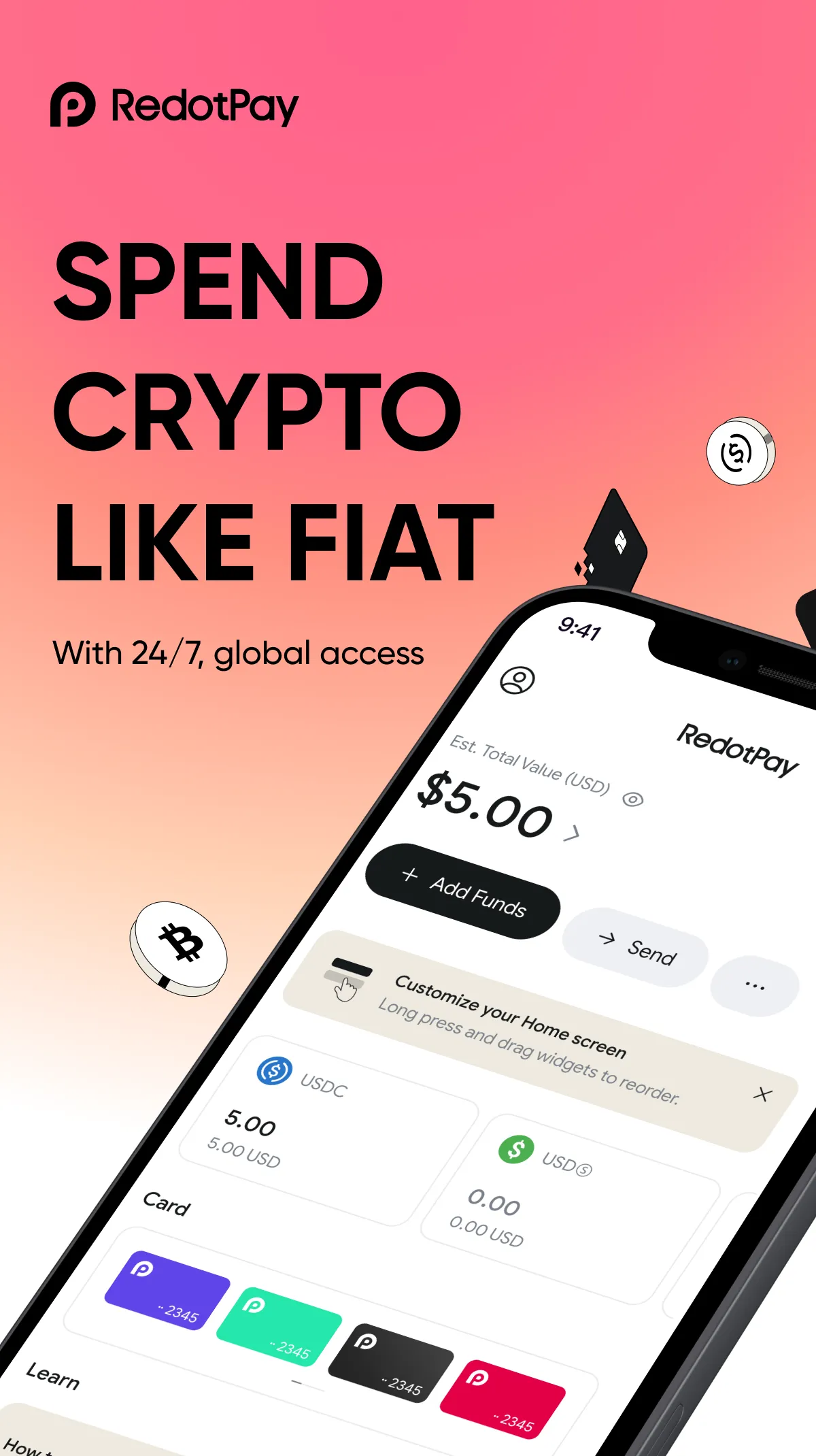 RedotPay: Crypto Card & Pay | Indus Appstore | Screenshot