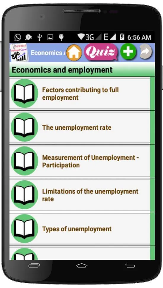 Economics And Employement Cour | Indus Appstore | Screenshot