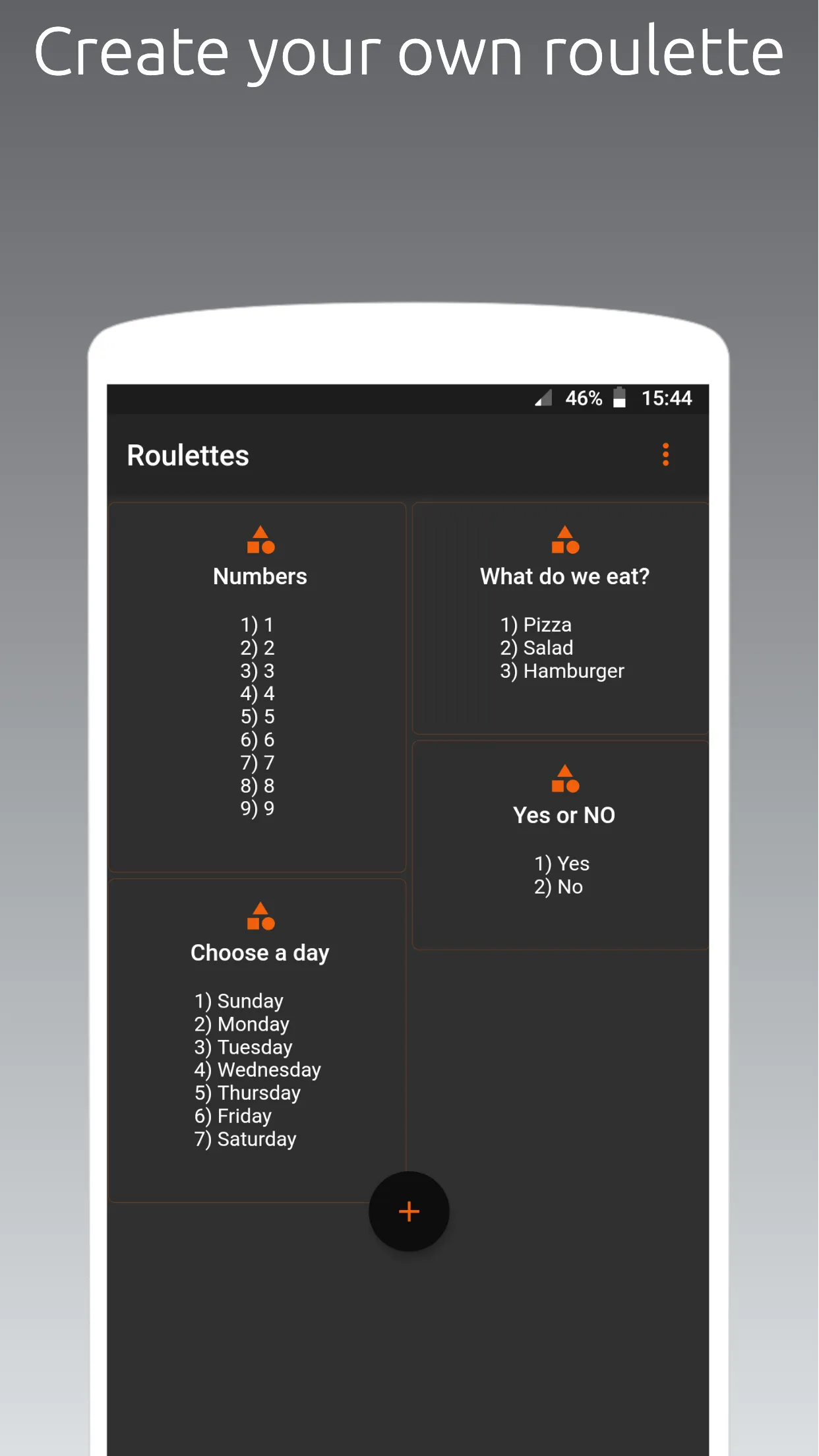 Decision Roulette | Indus Appstore | Screenshot