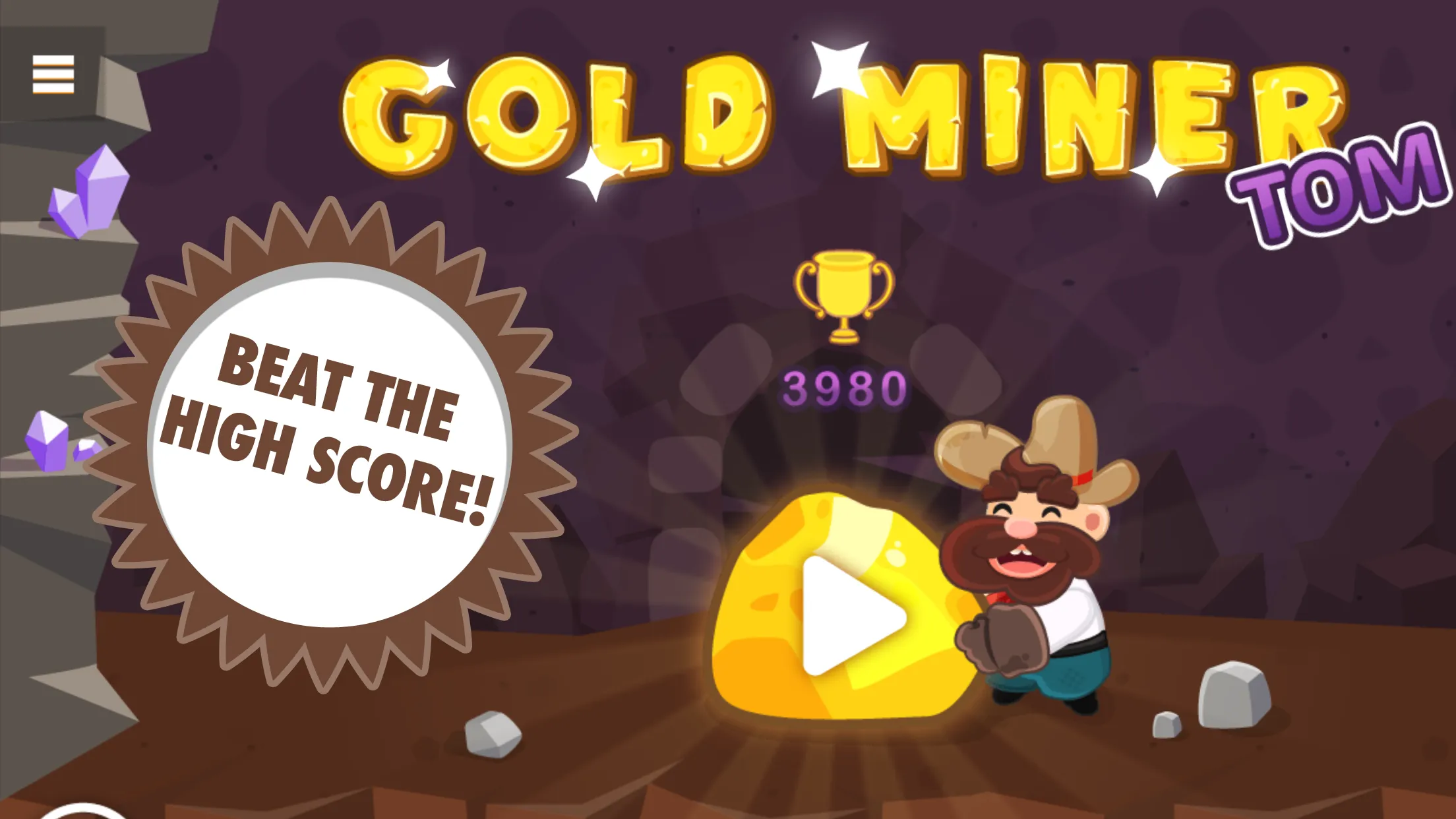 Gold Miner Tom | Indus Appstore | Screenshot