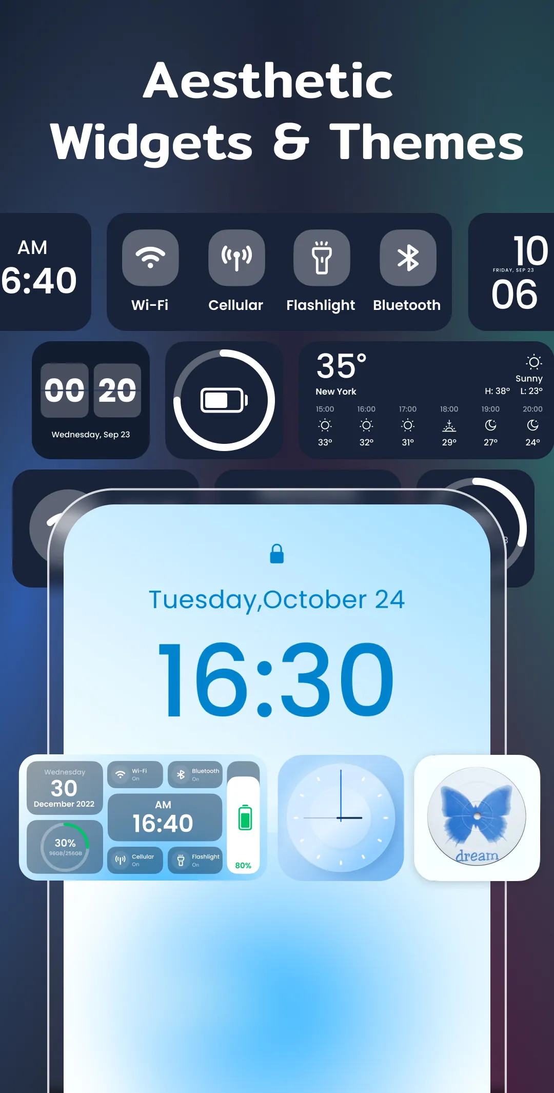 Color Widgets, Theme: iWidgets | Indus Appstore | Screenshot