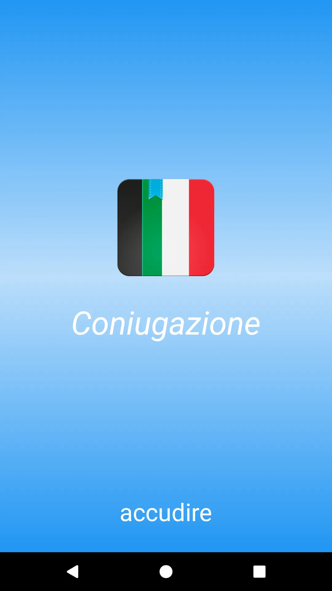 Coniugazione italiano | Indus Appstore | Screenshot