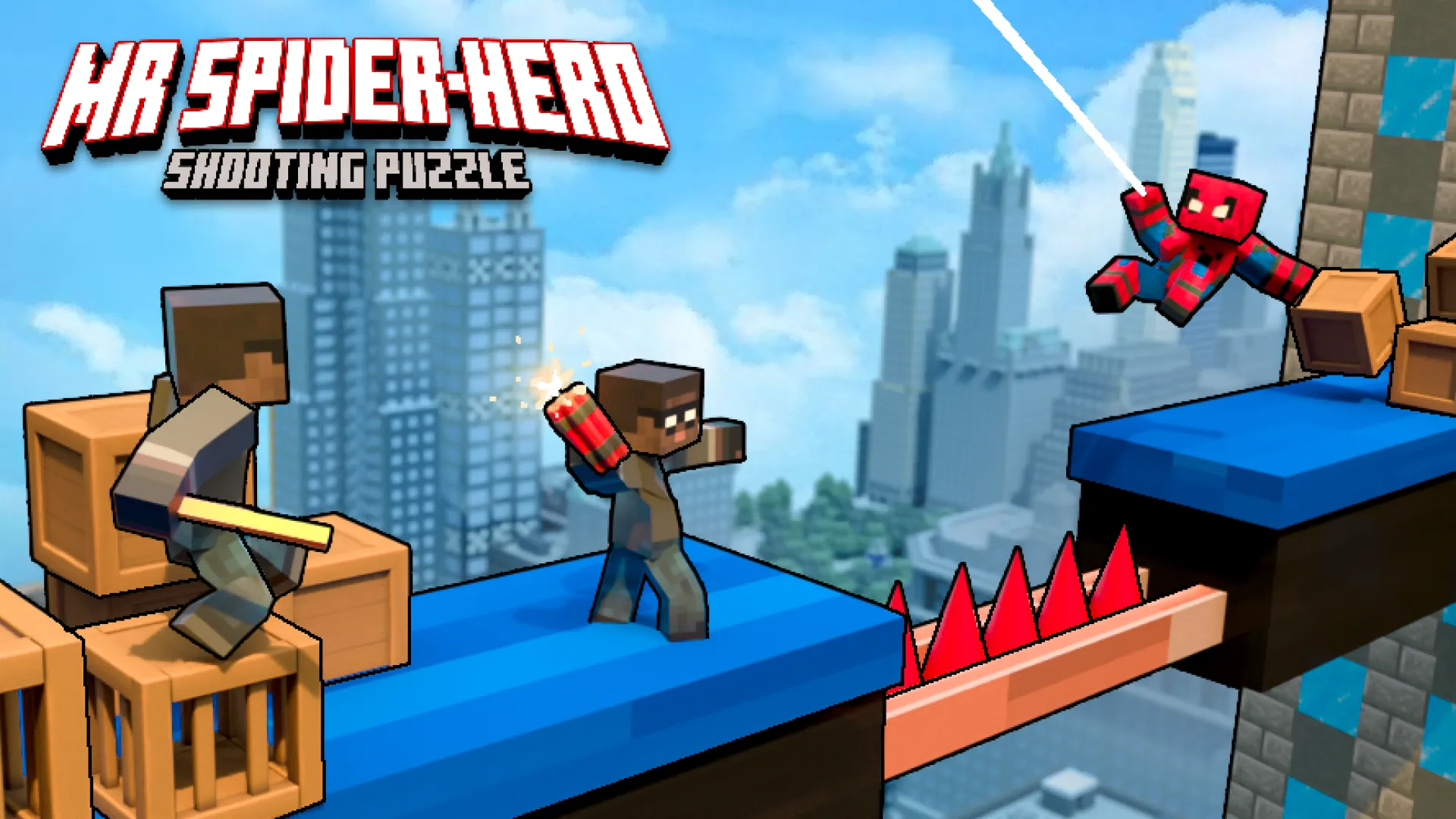 Mr Spider Hero Shooting Puzzle | Indus Appstore | Screenshot