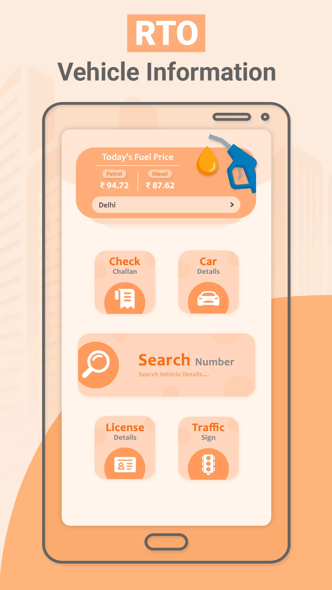 All Vehicle Information RTO | Indus Appstore | Screenshot