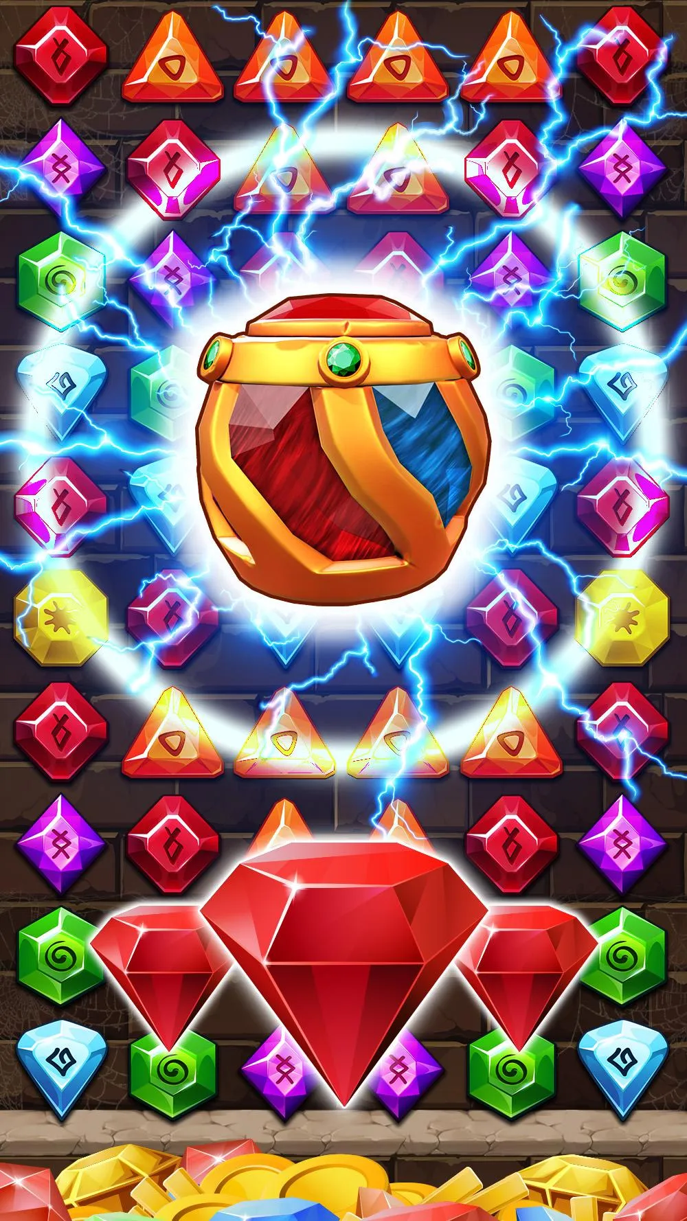 Jewel Ancient Pyramid Treasure | Indus Appstore | Screenshot