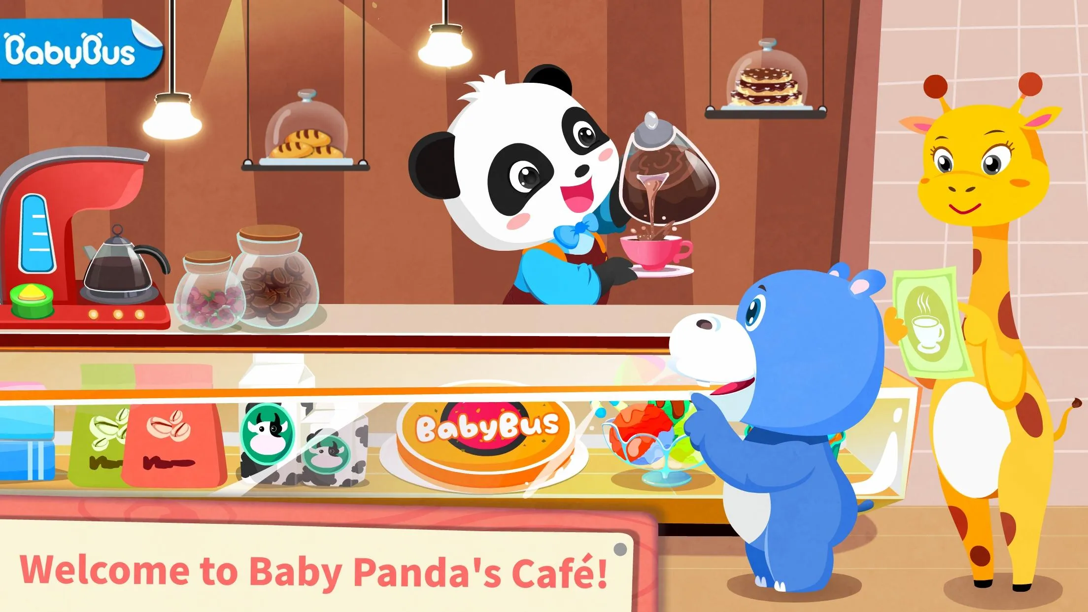 Baby Panda’s Summer: Café | Indus Appstore | Screenshot