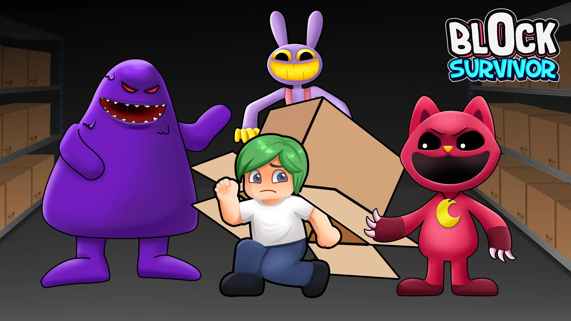 Block Survivor: Seek Monster | Indus Appstore | Screenshot