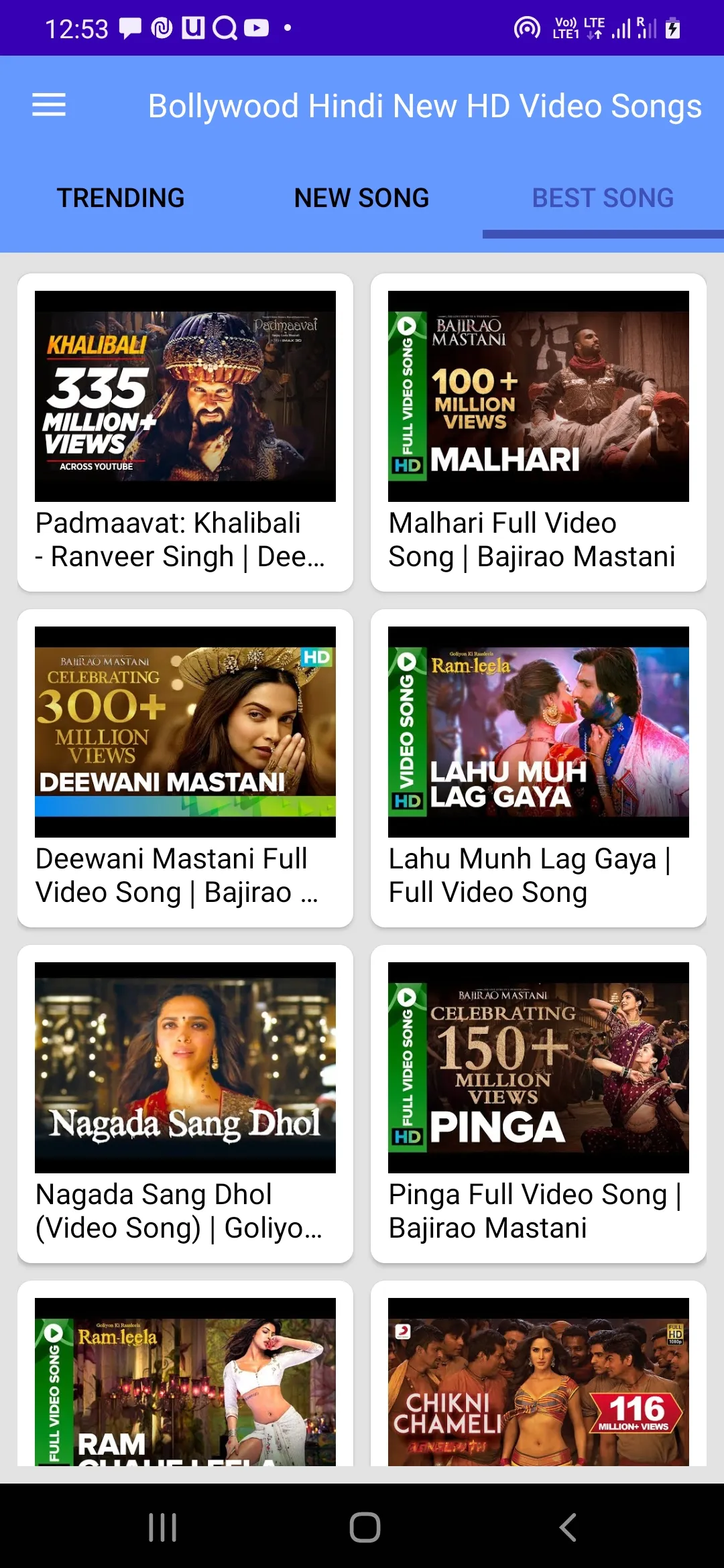 Hindi Video Songs HD 2023 | Indus Appstore | Screenshot