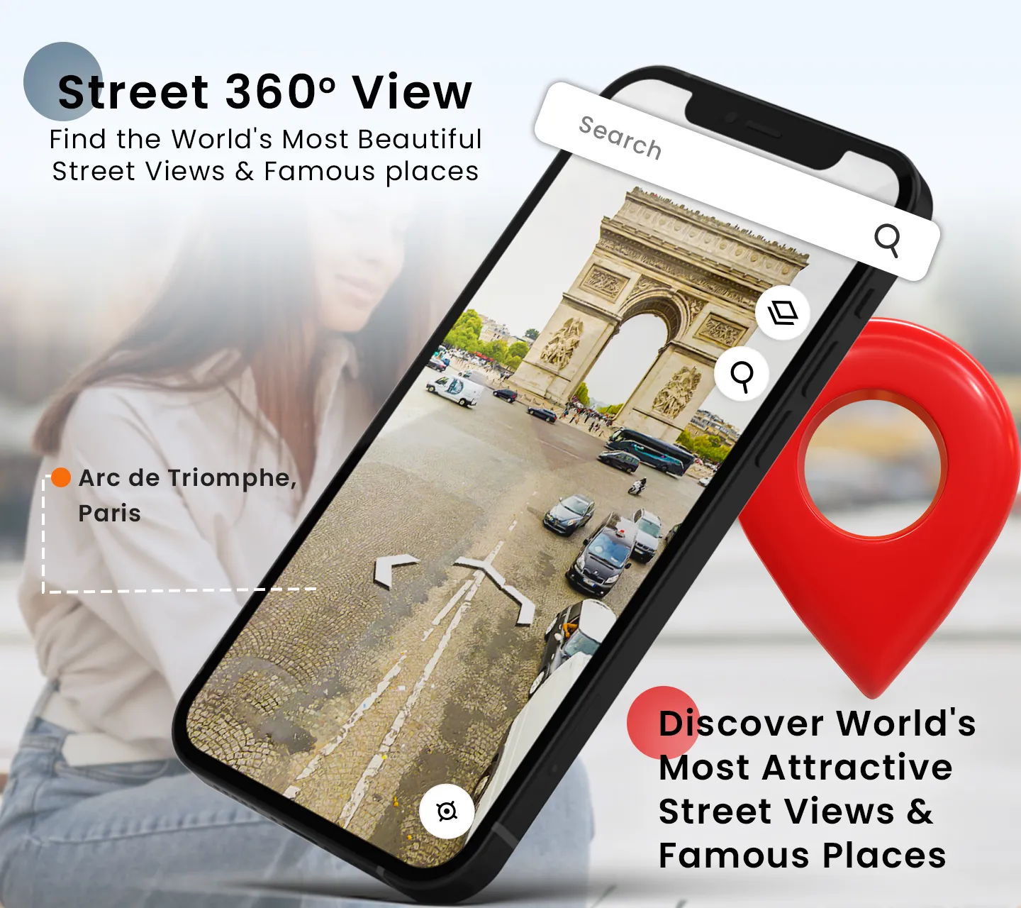 Live Street view 360 | Indus Appstore | Screenshot