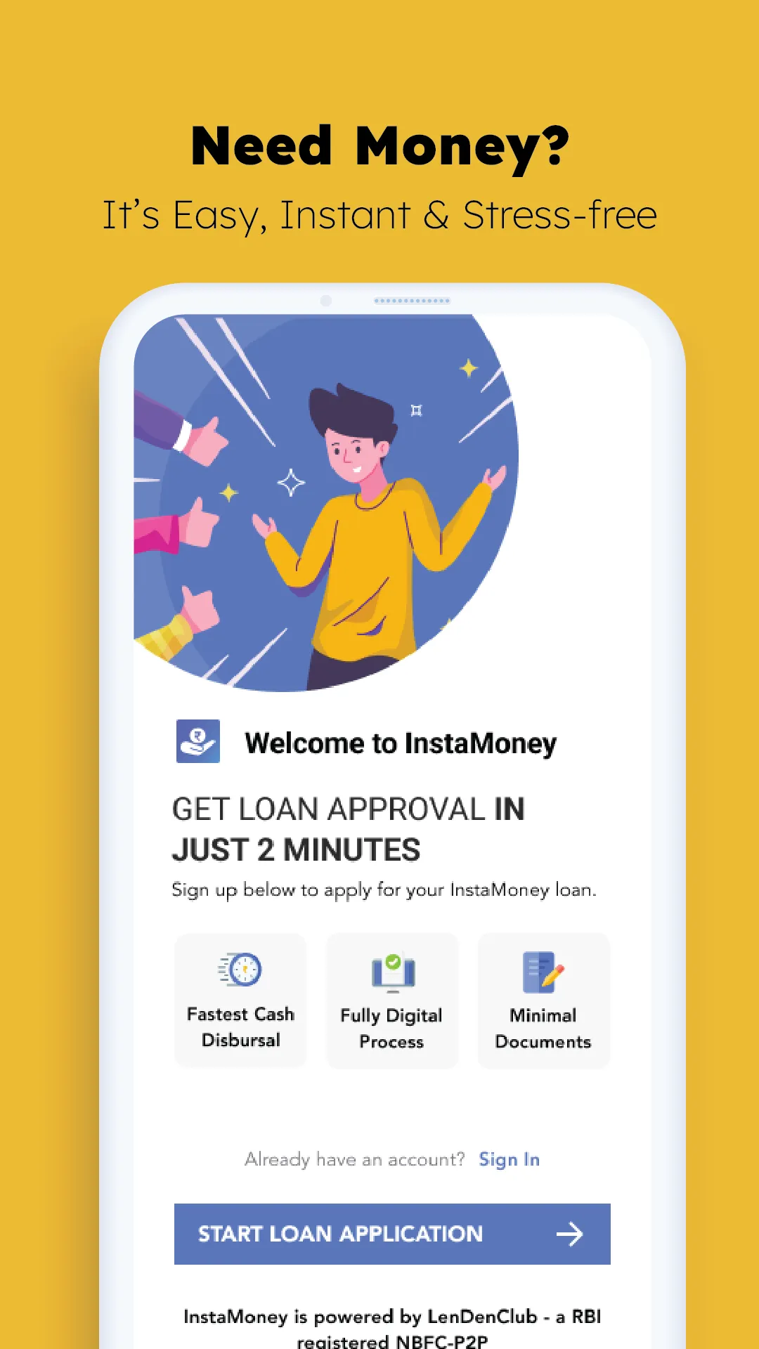 InstaMoney: Personal Loan App | Indus Appstore | Screenshot