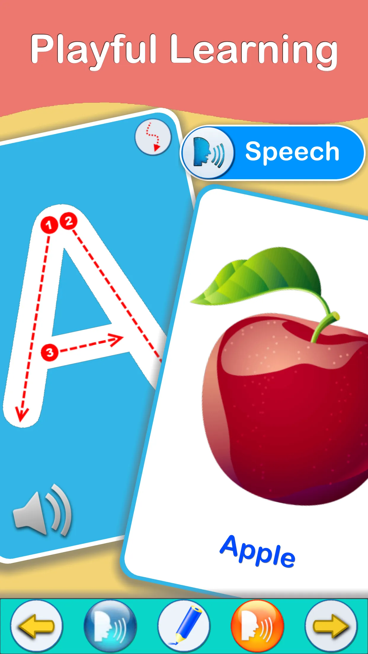 ABC Flashcards Games | Indus Appstore | Screenshot