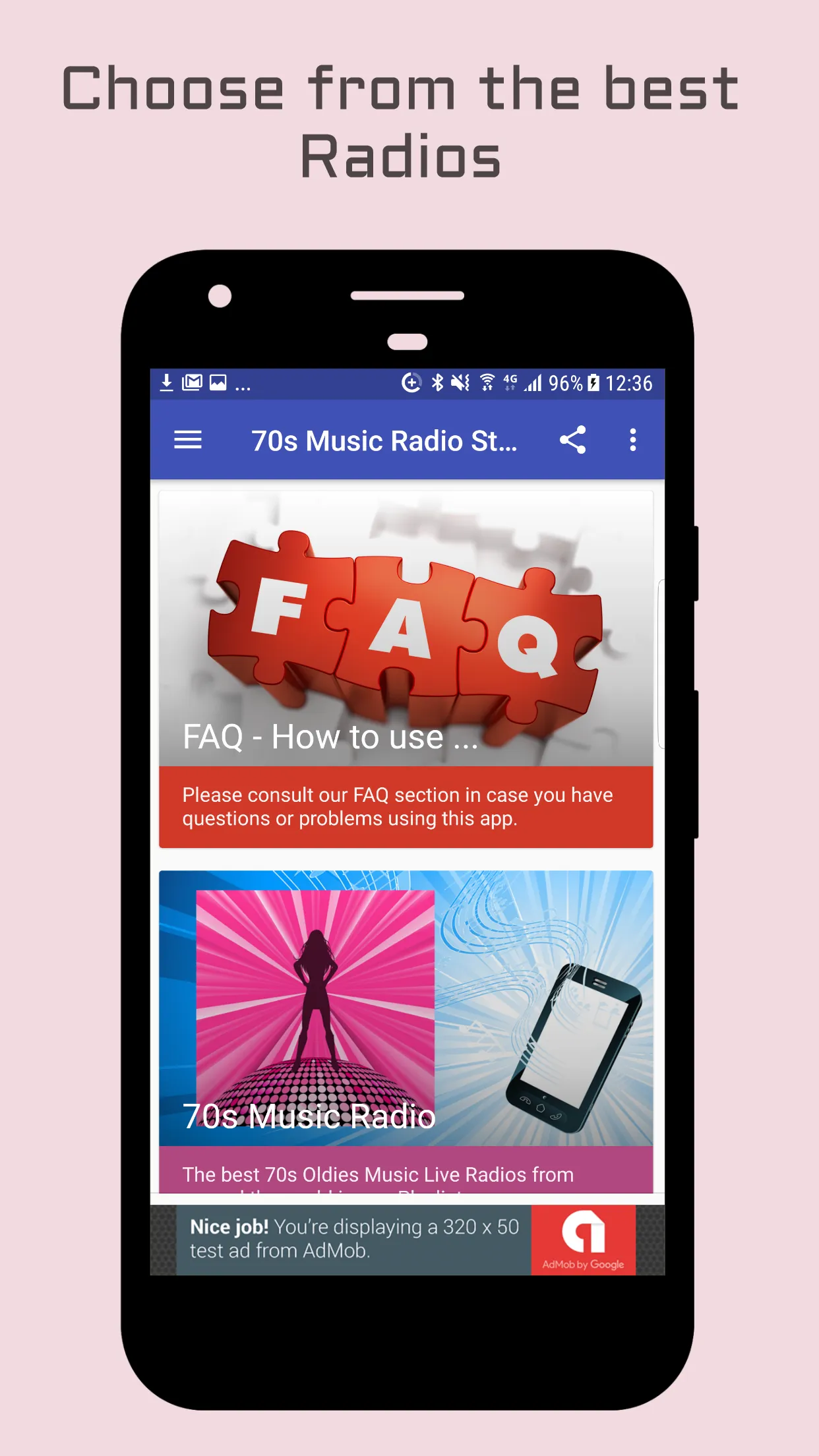 70s Music Radio Stations | Indus Appstore | Screenshot