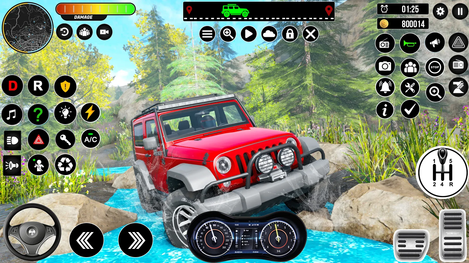 Offroad Hill 4x4 jeep driving | Indus Appstore | Screenshot