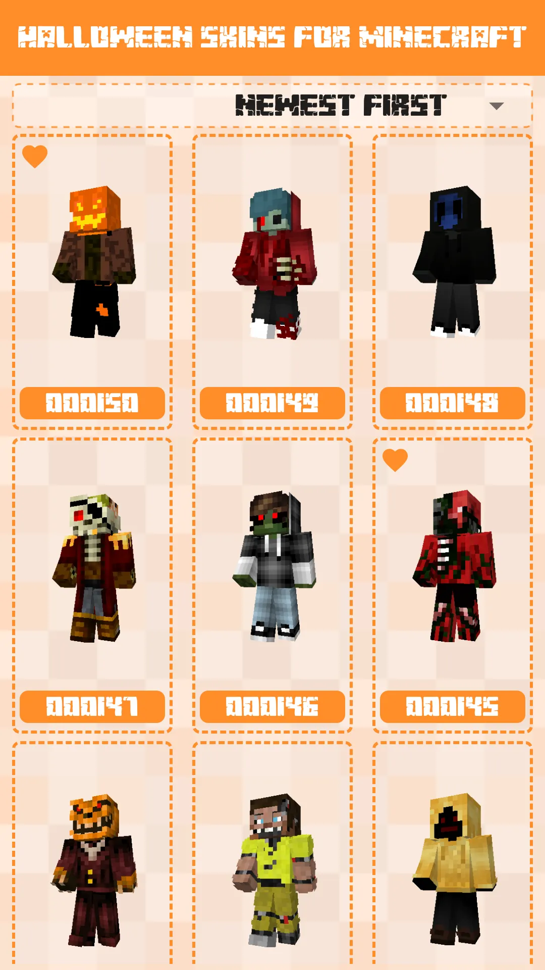 Halloween Skins for Minecraft | Indus Appstore | Screenshot