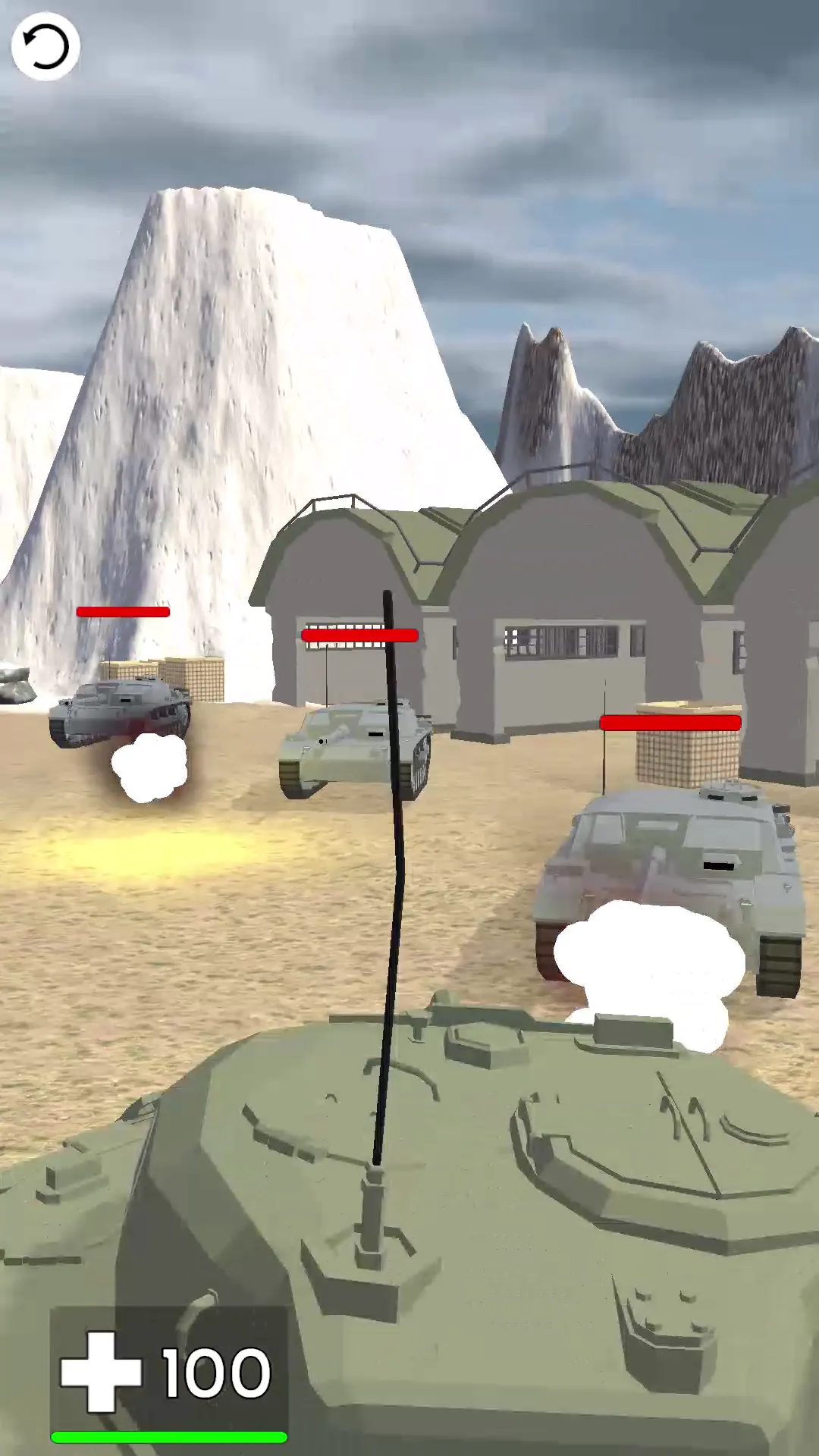 Tank Battle for Territory | Indus Appstore | Screenshot