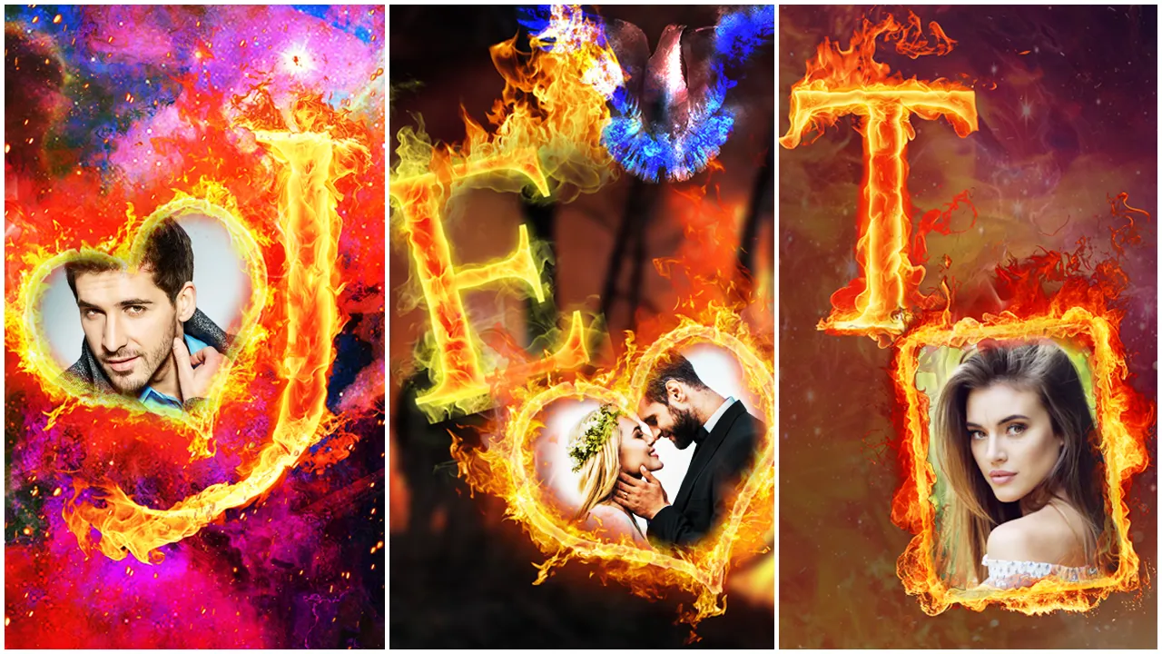 3d Fire Text & Smoke Fire Text | Indus Appstore | Screenshot