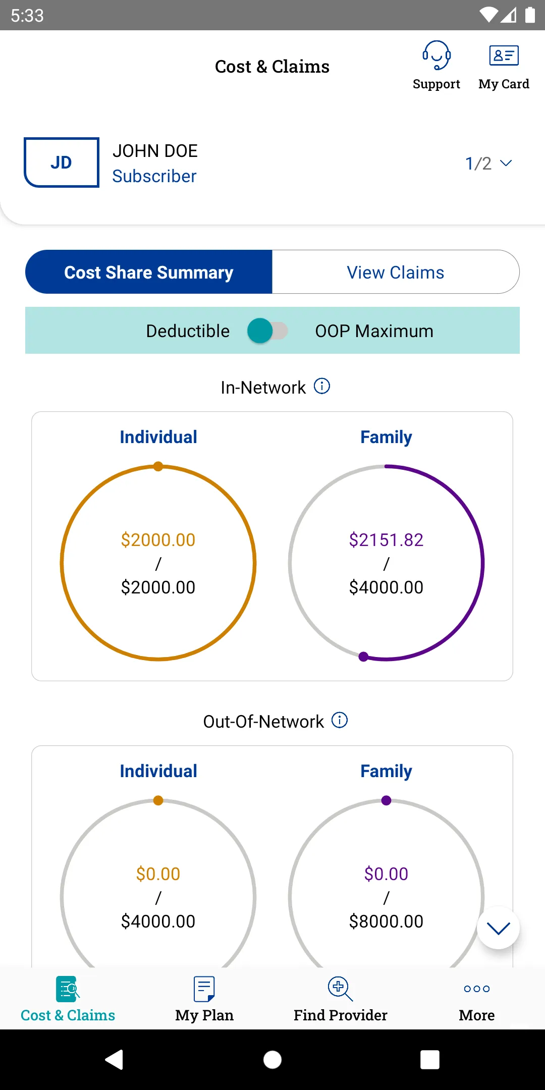 MGB Health Plan Member | Indus Appstore | Screenshot