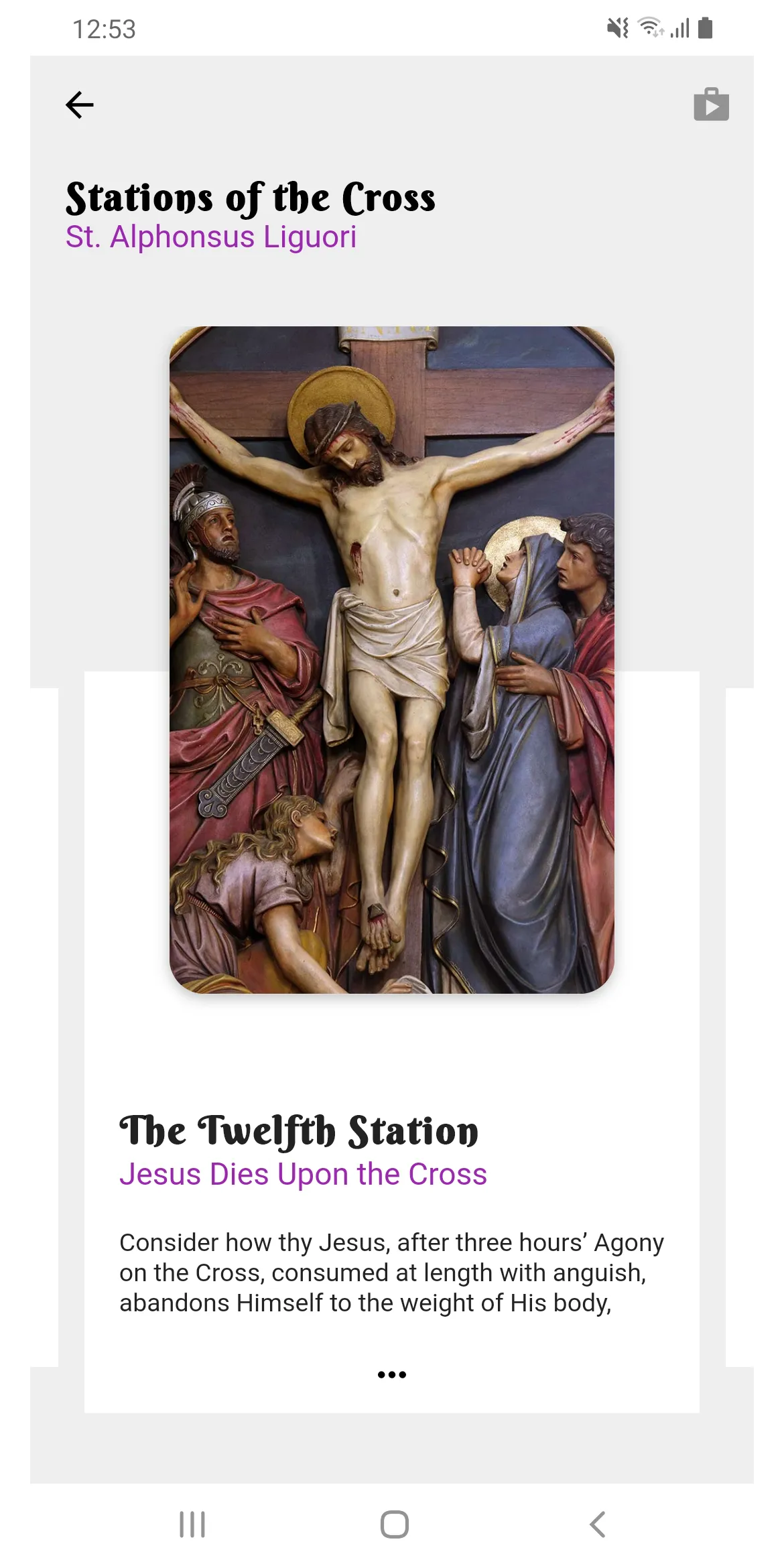 Stations Of the Cross | Indus Appstore | Screenshot