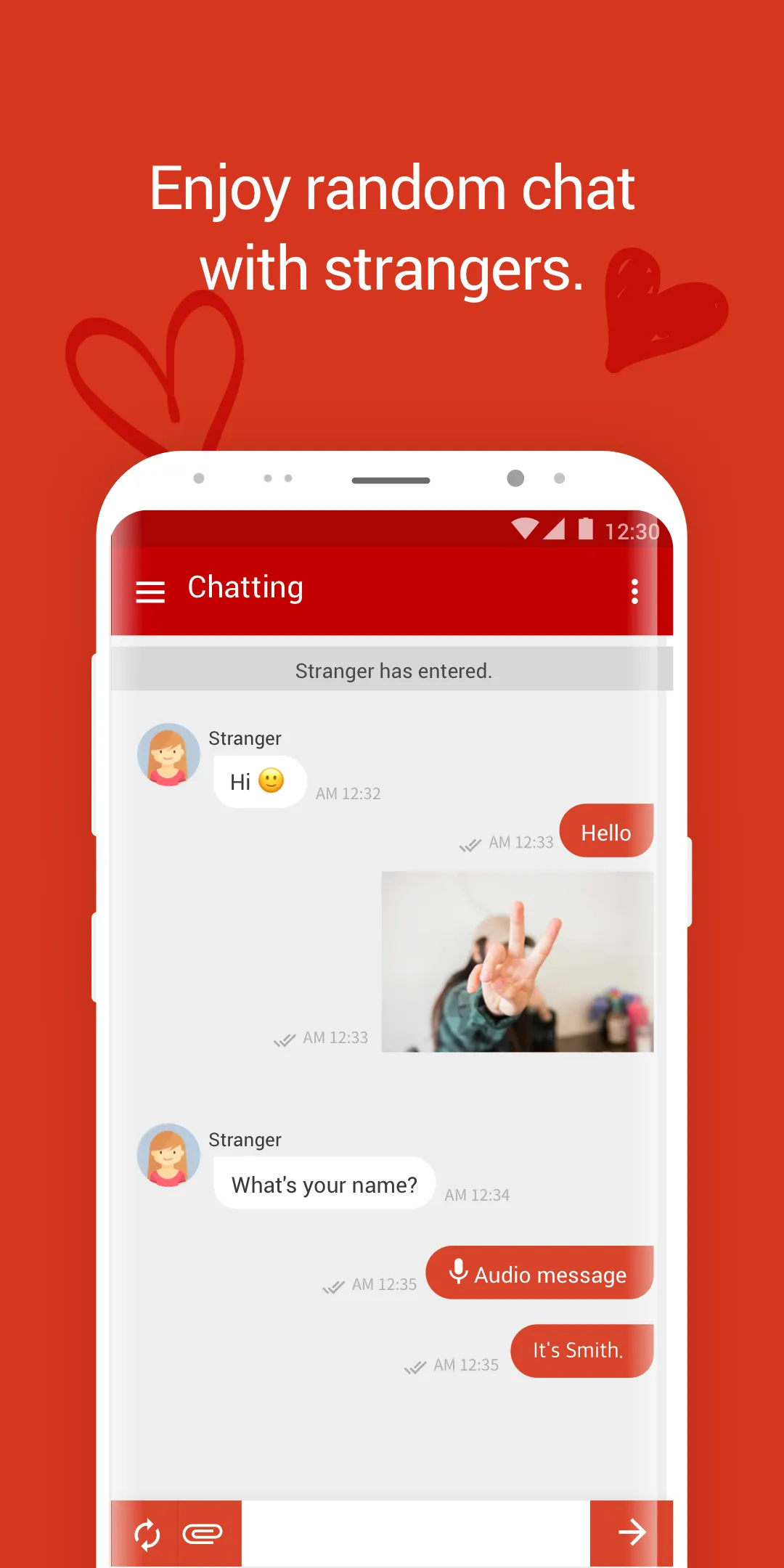 Random Chat - Stranger Hub | Indus Appstore | Screenshot