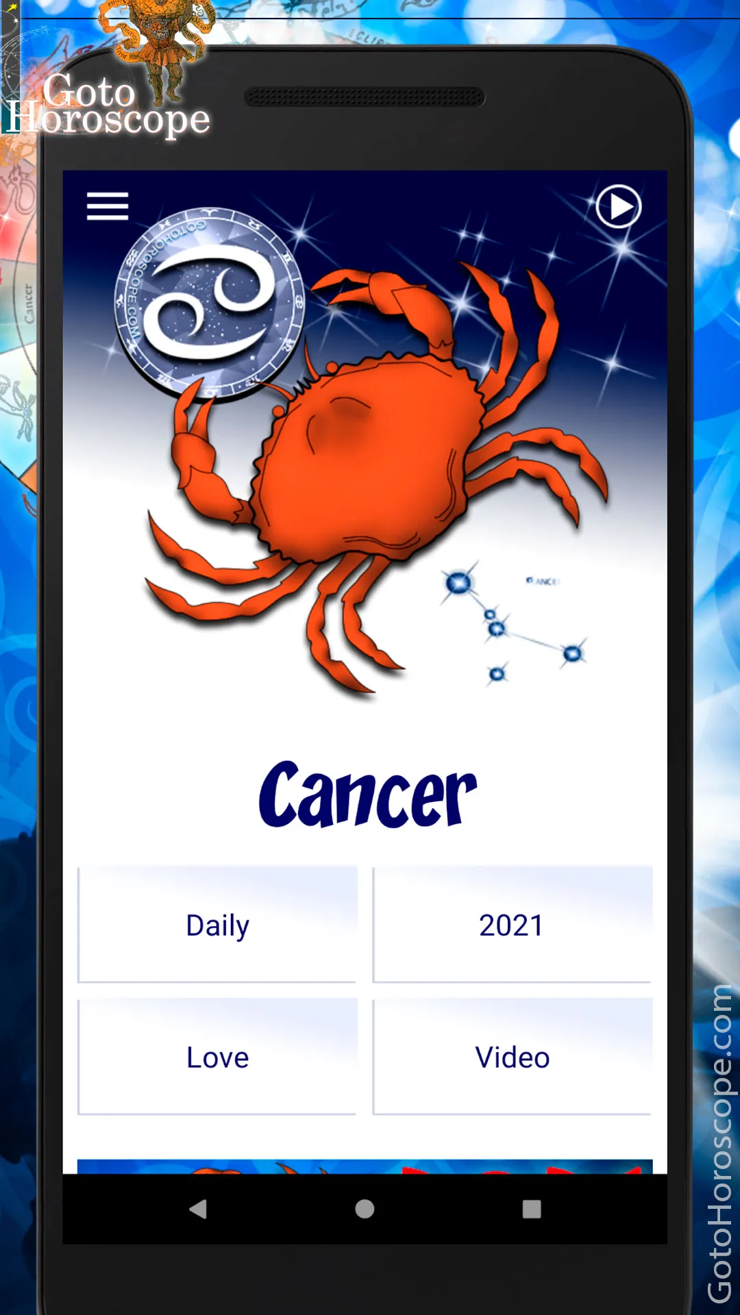 Cancer Daily Horoscope 2024 | Indus Appstore | Screenshot