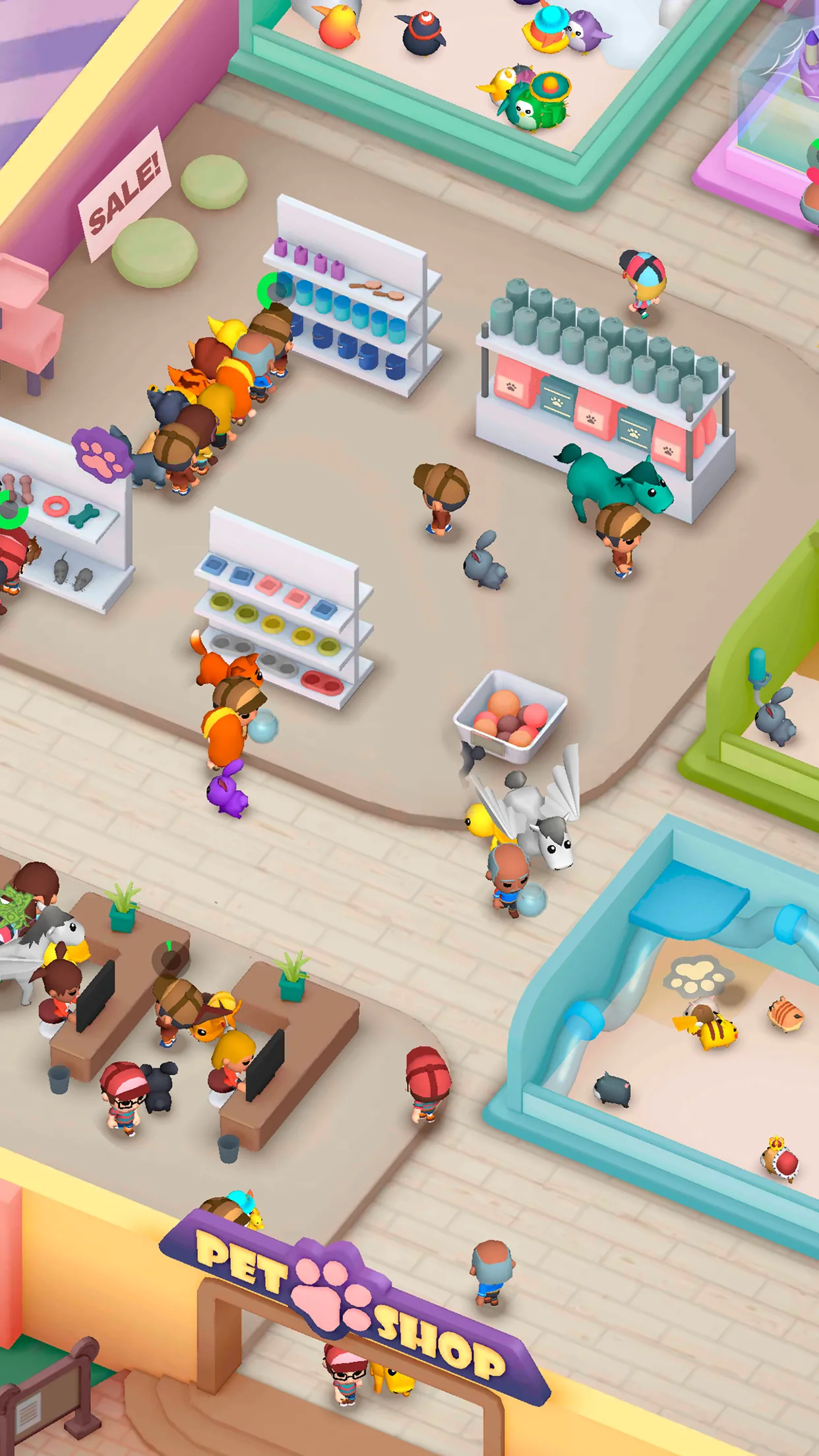 Idle Pet Shop -  Animal Game | Indus Appstore | Screenshot