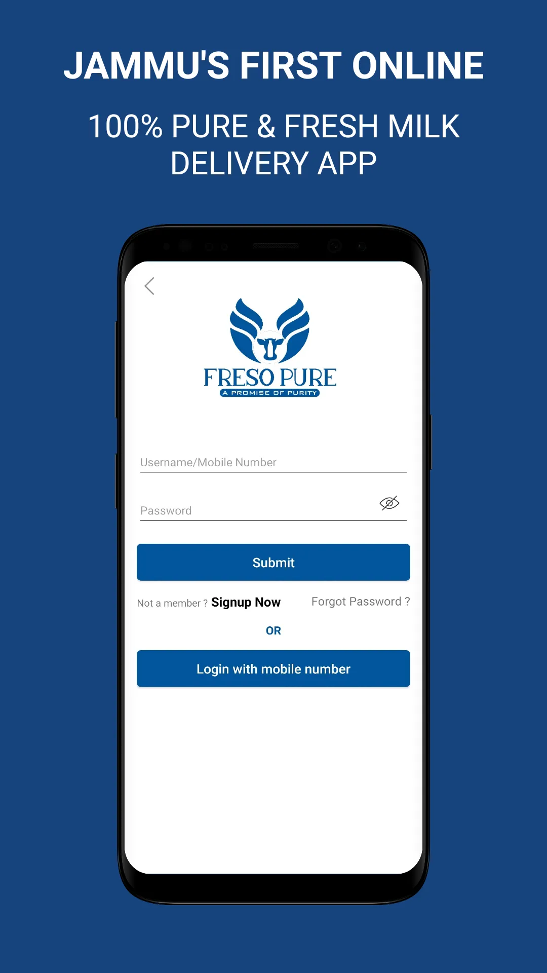 Freso Pure - Milk Delivery | Indus Appstore | Screenshot