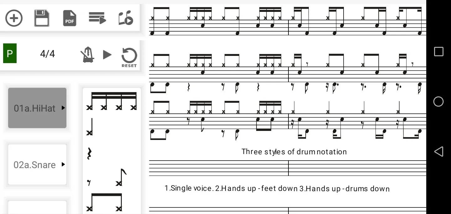 Drum Patterns Creator | Indus Appstore | Screenshot