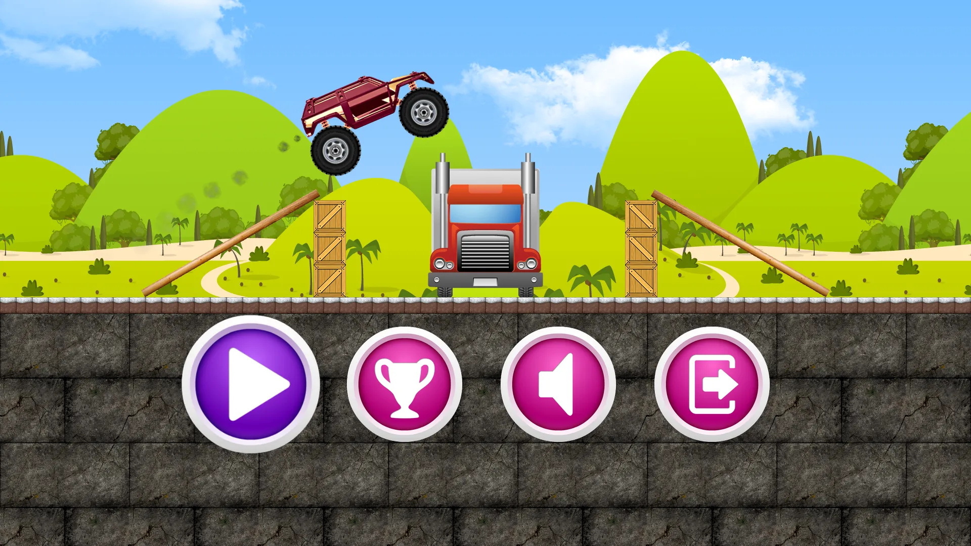 Monster Truck Game | Indus Appstore | Screenshot