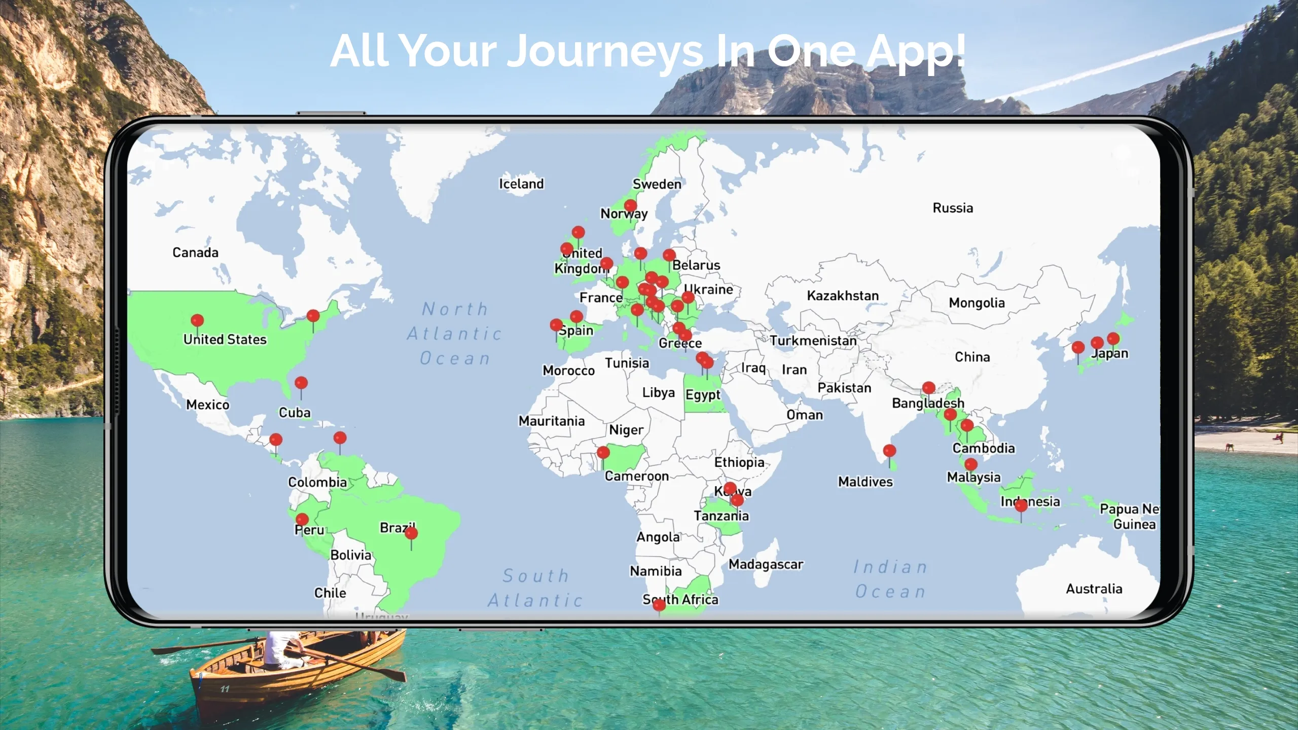 Tripfolio: Travel Tracker | Indus Appstore | Screenshot