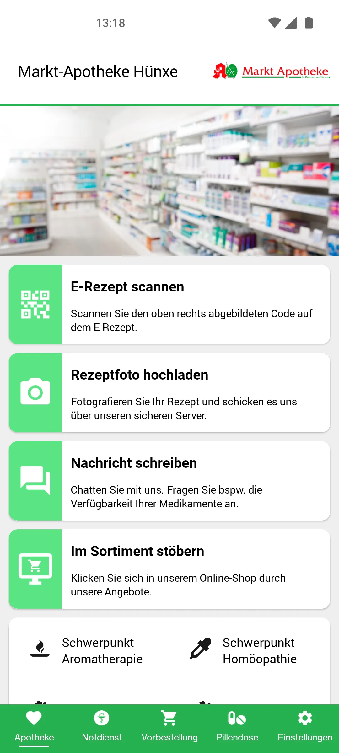 Markt-Apotheke Hünxe | Indus Appstore | Screenshot