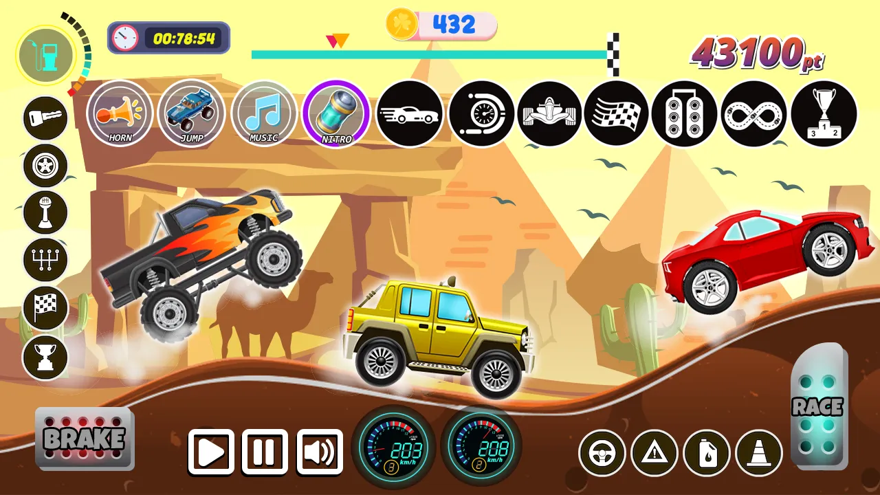 Kids Cars Hills Racing games | Indus Appstore | Screenshot