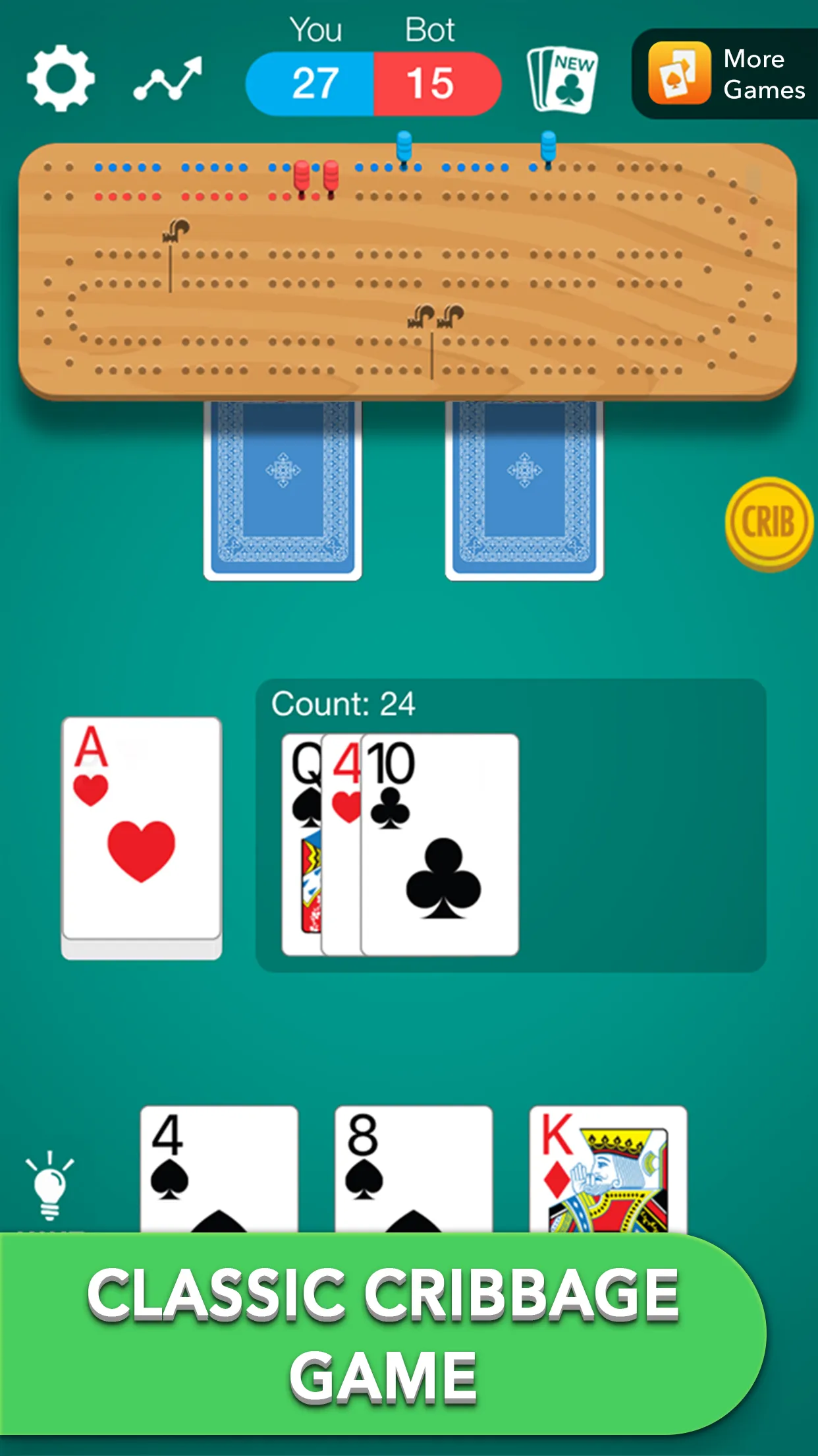 Cribbage * | Indus Appstore | Screenshot