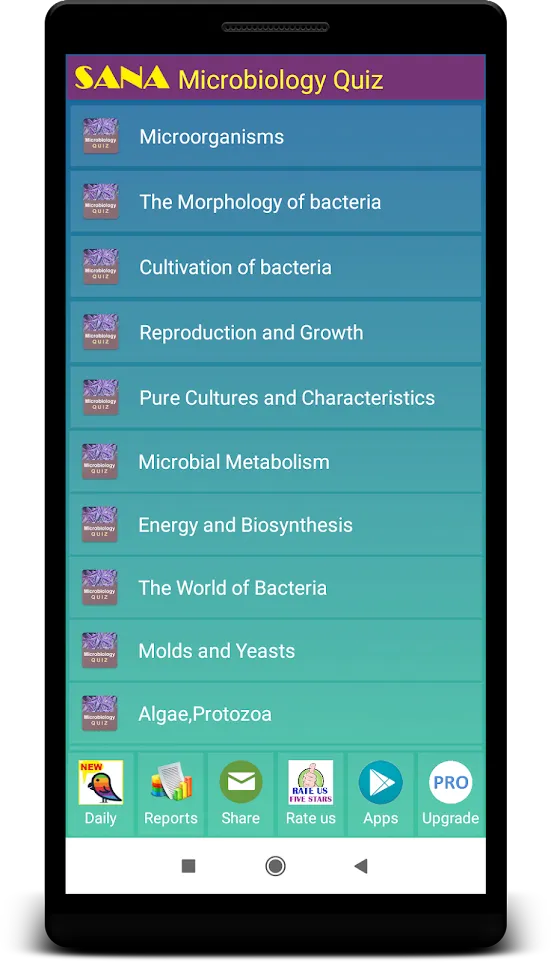 Microbiology Quiz | Indus Appstore | Screenshot