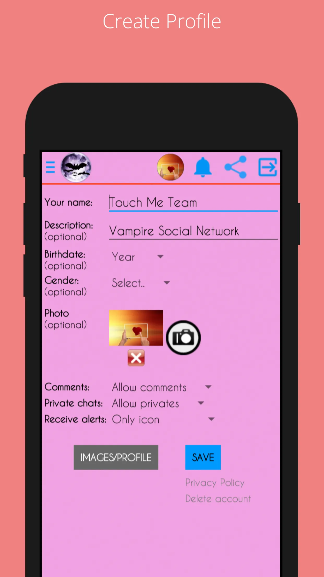 Vampire Social Network | Indus Appstore | Screenshot