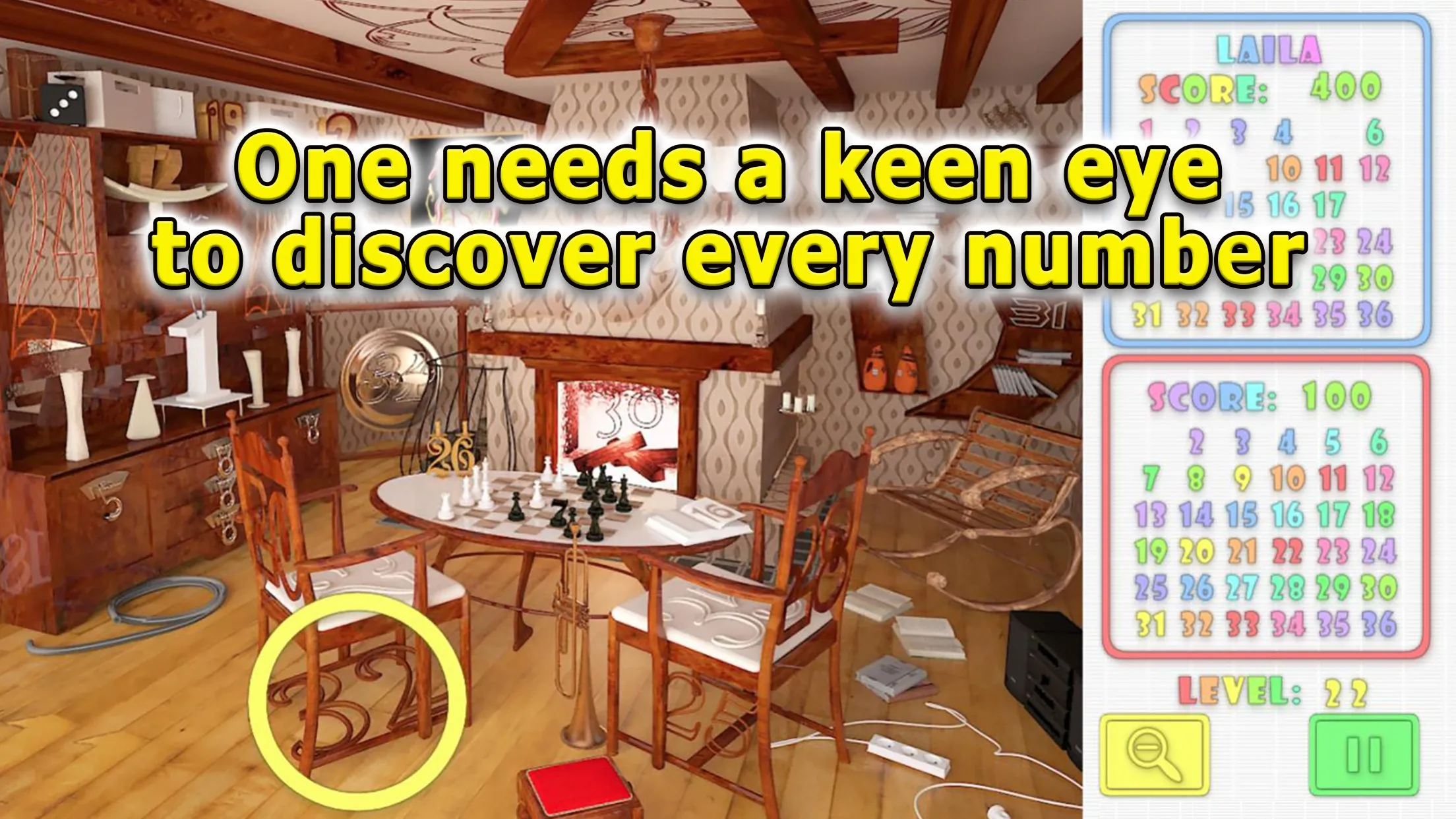 Mystery Numbers: Hidden Object | Indus Appstore | Screenshot