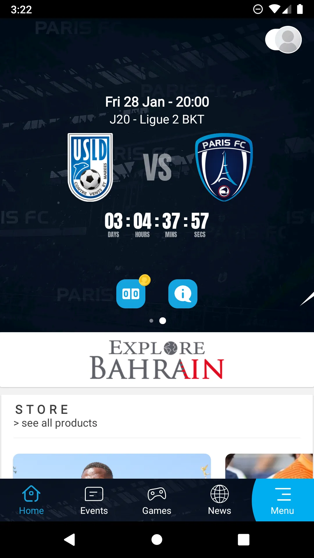 Paris FC | Indus Appstore | Screenshot