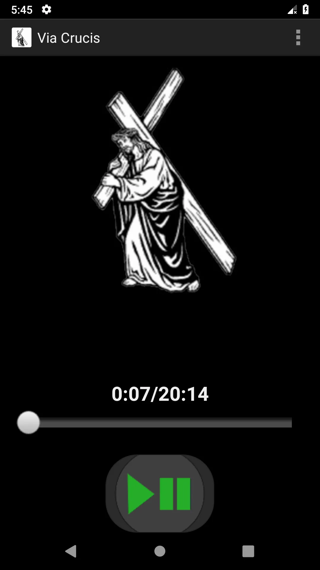 Stations of the Cross audio | Indus Appstore | Screenshot