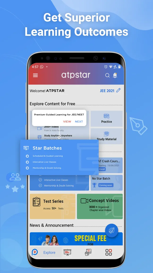 ATP STAR: IIT JEE & NEET Pre | Indus Appstore | Screenshot