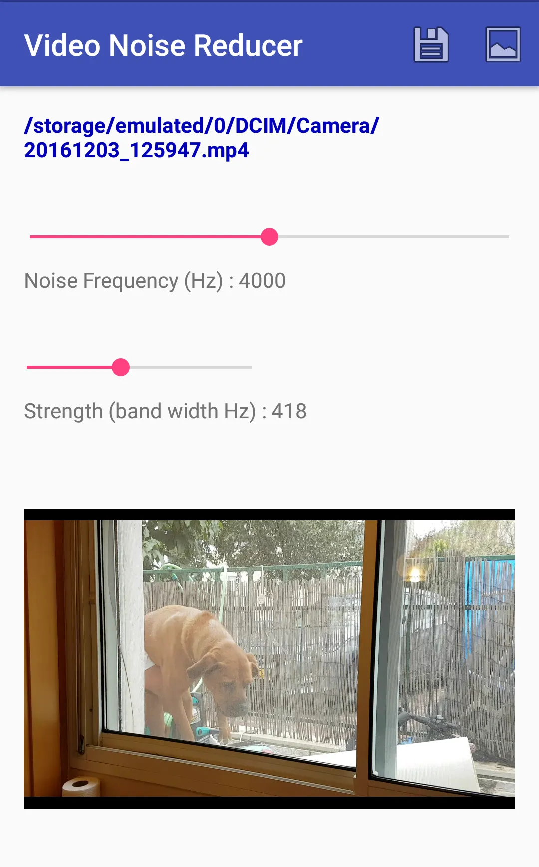 Video Noise Reducer | Indus Appstore | Screenshot