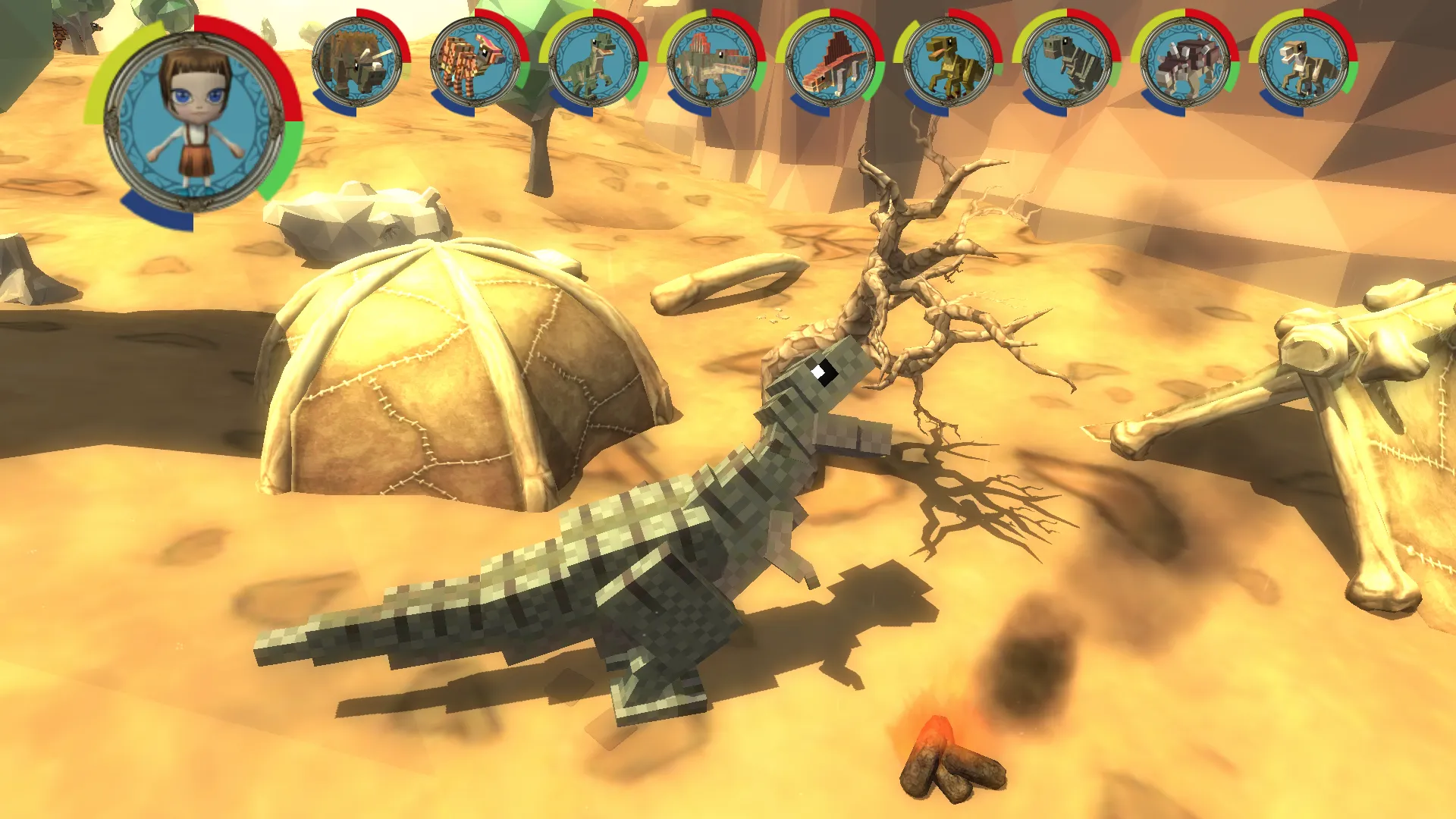 Jurassic Block World | Indus Appstore | Screenshot