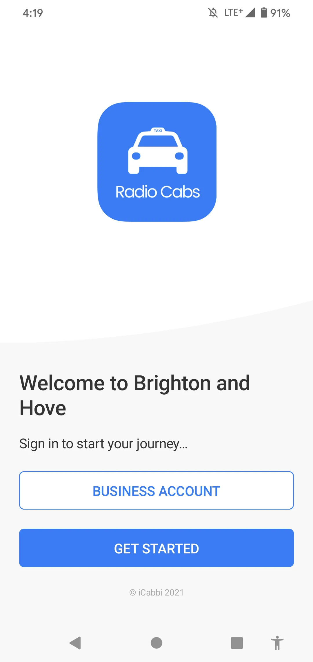 Brighton & Hove Radio Cabs | Indus Appstore | Screenshot