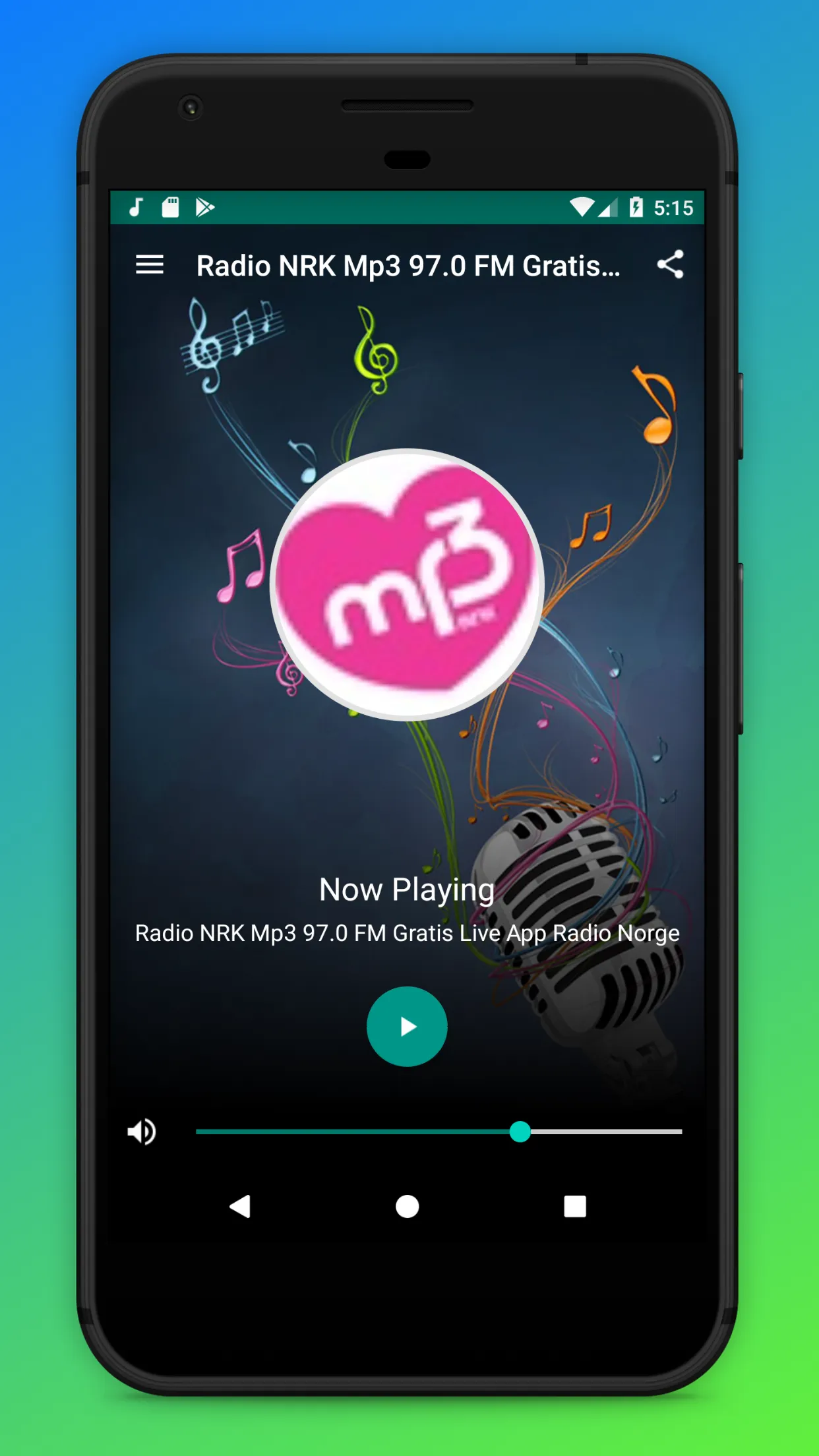 Radio NRK Mp3 Norge App Online | Indus Appstore | Screenshot