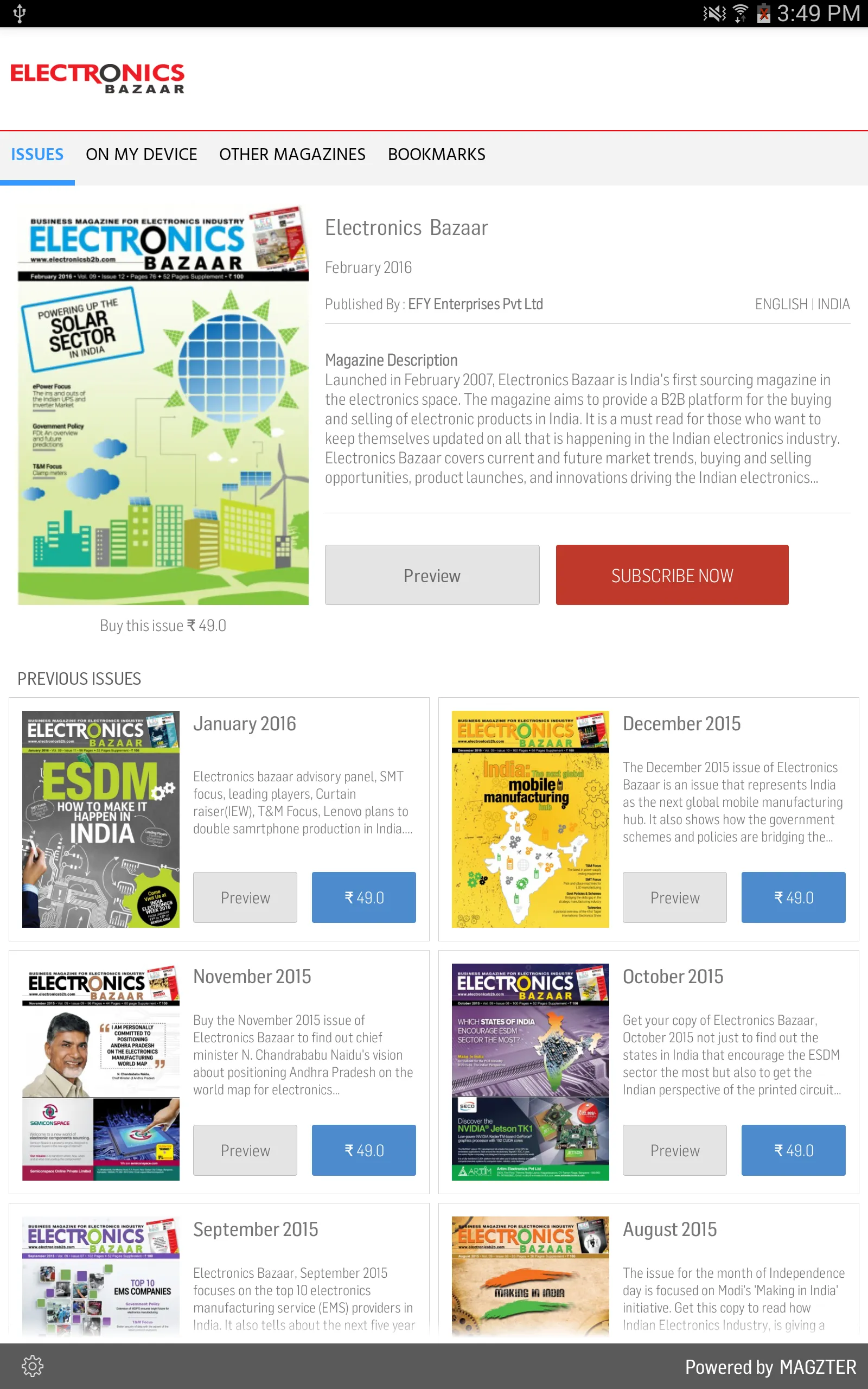 Electronics Bazaar | Indus Appstore | Screenshot