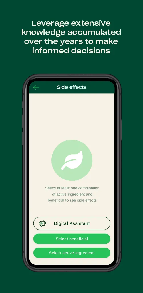 Koppert One – Side Effects | Indus Appstore | Screenshot