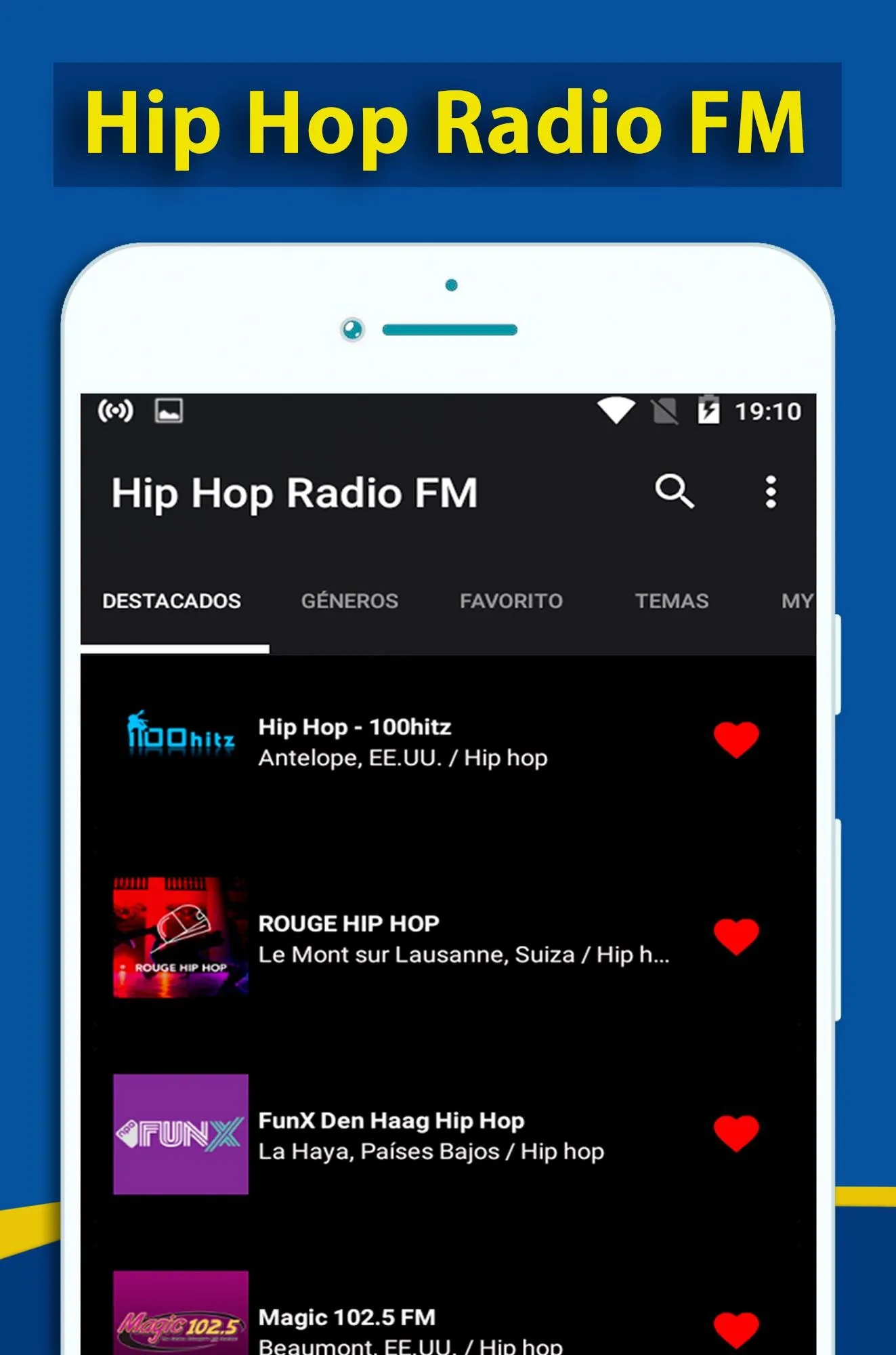 Hip Hop Radio | Indus Appstore | Screenshot