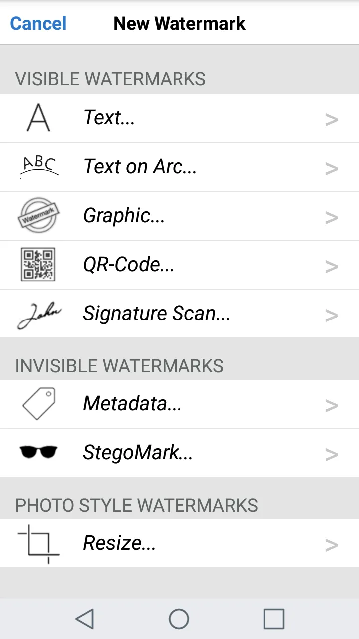 iWatermark+ Logo Photos &Video | Indus Appstore | Screenshot